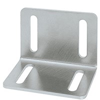 Mounting angle 50 x 50 x 70 x 2.5 mm holespacing 45 mm