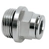 Tube connector G3/8 male for tube 8 mm straight