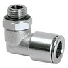 Tube connector G1/8 male for tube 8 mm 90 Deg - rotary type