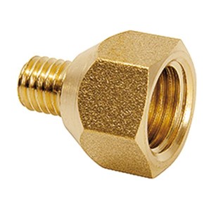 Reducer M8 male x G1/4 female (brass)