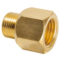 Reducer M12x1 male x G1/4 female (brass)