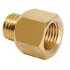 Reducer M12x1.5 male x G1/4 female (brass)