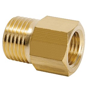 Reducer M16x1.5 male x G1/4 female (brass)