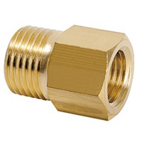 Reducer M16x1.5 male x G1/4 female (brass)