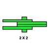 AL522 5/8" 2x2 Leaf Chain Per Mtr AL522 5/8" 2x2 Leaf Chain Per Mtr