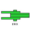 BL1023 1 1/4" 2x3 Leaf Chain Per Mtr BL1023 1 1/4" 2x3 Leaf Chain Per Mtr