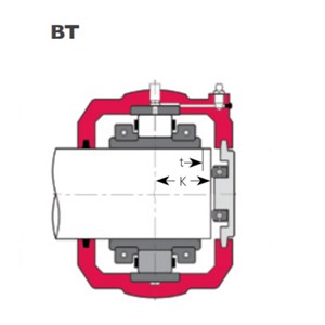 BT20001 Cooper Blanking Plate witHThrust  Bearing