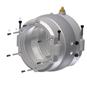 02CP60MGR01 Cooper Split Bearing Cartridge