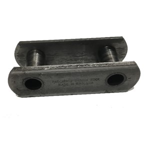 4" Hollow Conveyor Chain Connecting Link Rivetted 24,000 lb