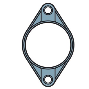 FYTF 508 SKF Two bolt oval flanged housing only