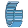 HK0306 TN SKF drawn cup needle roller bearing with open ends HK0306 TN SKF drawn cup needle roller bearing with open ends