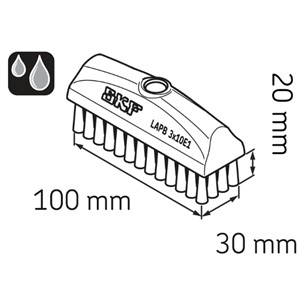 LAPB 3X10E1 SKF Brush