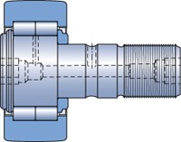 NUKR 40 A SKF cam followers with crowned running surface