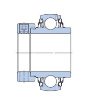 YEL 204-2F SKF Insert, inner ring extends both sides, eccentric collar